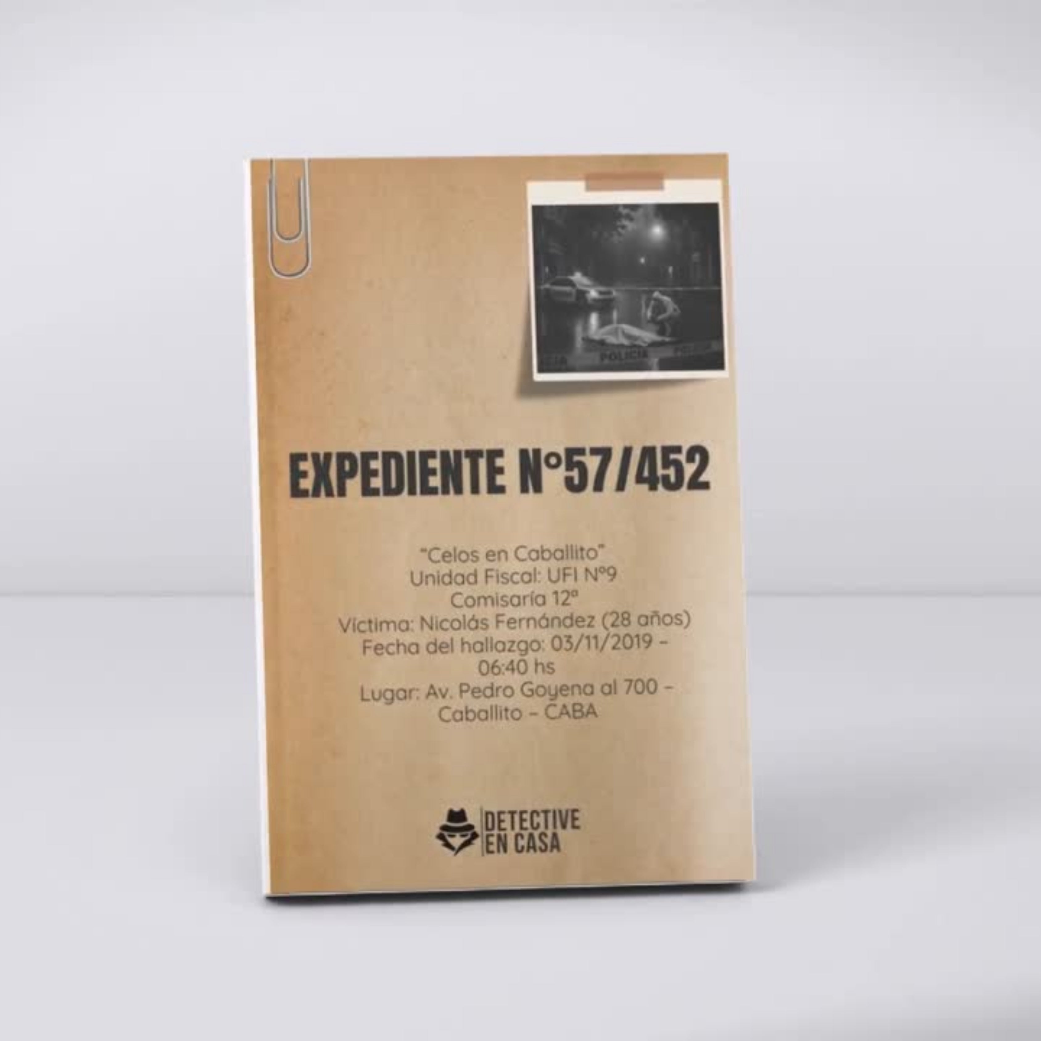 EL PRIMER MISTERIO - EXPEDIENTE N°57/452